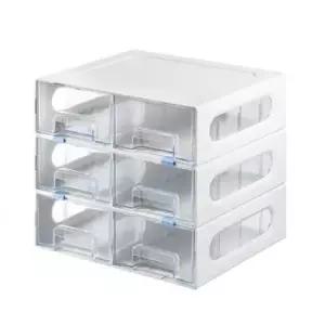 [생활] 사무용 멀티 서랍함 대용량 사무실 수납정리함 6단서랍정리