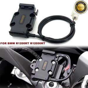 BMW R1200RT R 오토바이 GPS 폰 홀더 USB & 무선 충전 내비게이션 브래킷 베이스 손실 없는 포트