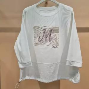 라티움 HC34 신축성좋고품넓은밑단셔츠배색루즈핏 7부여성티셔츠 T2621ts13