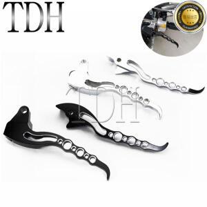 크롬 블랙 오토바이 브레이크 클러치 레버 헐렁한 핸들 제어 Suzuki Boulevard M109R 2006-2017 2016