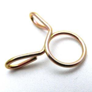 호환 부품 50/40/30/20/10pcs 8mm 오일 호스 클램프 오토바이 스쿠터 ATV 라인 튜빙 스프링 클립