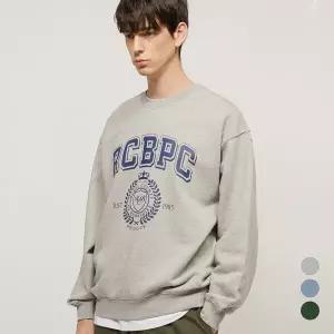 RCB폴로클럽 남녀공용 RCBPC EST.1985 그래픽 크루넥 맨투맨 티셔츠 3color