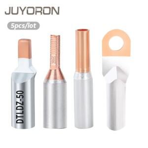 510PCS 구리 알루미늄 터미널 GTL DTL 케이블 압착 단자 와이어 커넥터 베어 매트 카펫 러그 금속 회로 차