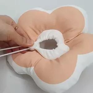 애견 반려동물 쿠션 넥카라 핑크 S 고양이 댕댕이 강아지