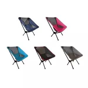 ( )휴대용 접이식 경량체어 캠핑의자 백패킹 등받이 낚시 메쉬 야유회