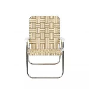 론체어 인테리어 캠핑 접이식 의자 매그넘 탄 스트라이프 MNS