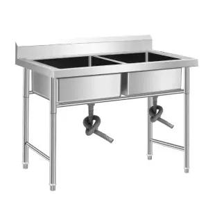 업소용 싱크대 스텐 계수대 탕비실 간이 주방 개수대 세면대 세척대 야외 영업용 카페