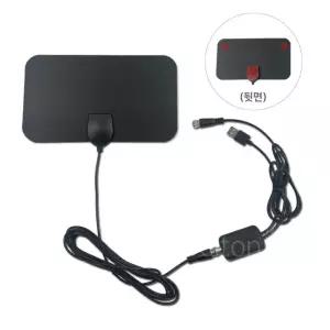 세트 TV S-ANT30 벨톤 수신 지상파 안테나 UHD 증폭기 부착형 초슬림 3M