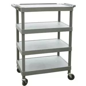 손수레 서빙 카트 식당 핸드카 트롤리 운반 4단