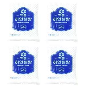 백설 하얀 설탕 3kg 4봉
