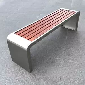 스테인리스 의자 철제 공원벤치 정원 야외벤치 카페