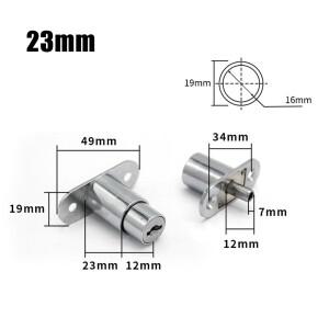슬라이딩 문짝 잠금 장치 유리 옷장 쇼케이스 가구 실린더 헤드 뚜러뻥 키 디스플레이 캐비닛