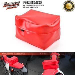 XR250 XR400 뒷좌석 도구 가방 혼다 XR 오토바이 범용 오프로드 펜더 팩 보관
