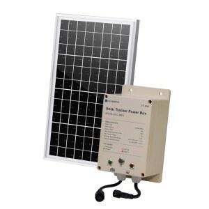 태양광 트래커 시스템 IP65 방수 기능을 위한 파워 박스: 10W 단결정 패널 + 3000회 이상 사이클 6AH 12V LiFePO4 배터리, 정원 및 실외용 BMS 보호 플러그 앤 플레이