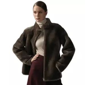 리오벨 24 Winter 호주산 100% 리얼 무스탕 코트