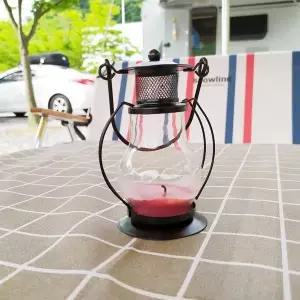 [하프클럽/셀러허브]감성캠핑 티라이트 램프(블랙)