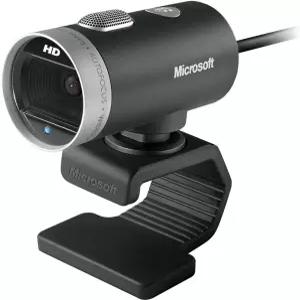 비즈니스용 Microsoft LifeCam 시네마 웹캠 - 노이즈 캔슬링 마이크 조명 보정 USB 연결 기능이 내장된