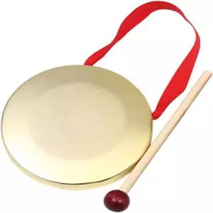 용샹펑 구리 미니 핸드 공 - 교회 오페라 오케스트라의 타악기에 사용되는 휴대용 축하