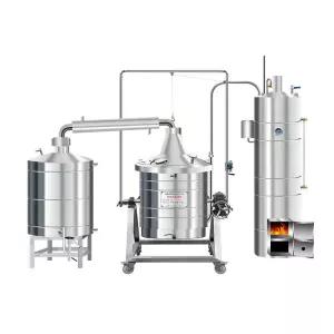 증류기 술 제조 장치 알코올 증류수기 양조 80형 주류 평평한 없이 바닥 스테인리스