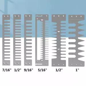 목공용 지그 도브테일 장부 양방향 트리머 도웰지그