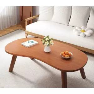 접이식 좌식 식탁 소파 테이블 라운드 간이 티테이블 원목 책상