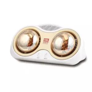 추운화장실 무취 무연 편리하게 사용하는 욕실 2구 벽걸이 히터