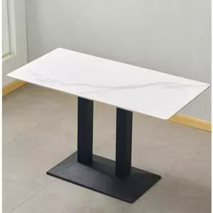 스텐 사각 테이블 식당 강화 협탁 주방 레스토랑 커피