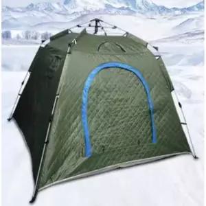 따뜻한 원터치 빙어낚시텐트 송어 야외 얼음낚시텐트