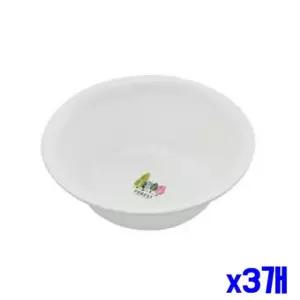 미끄럼방지 패드 부착 세수대야 대 x3개 화장실대야