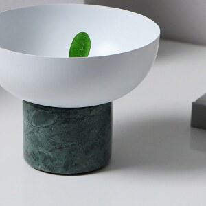 메탈 트레이 테이블 장식용 키높이 받침대 디스플레이 소품 진열대