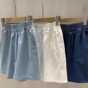 [신상오픈런]여성 기본 사이드포켓 면 반바지 코튼 무지 (37001425)