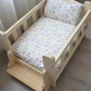 나무 쇼파 강아지방석 쿠션 대형 요람 애견 강아지침대