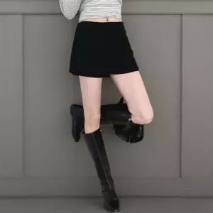 여성용 겨울철 모직 골덴 속기모 스커트 팬츠 (44092430)