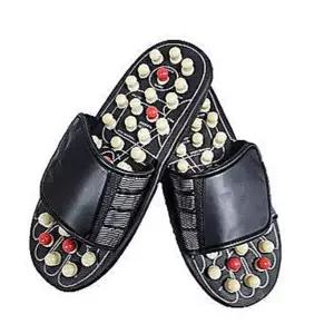 지압 슬리퍼 발 건강 혈액순환 회전수축식 슬리퍼 사무실 실내화