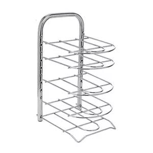 후라이팬정리대 싱크대선반 프라이팬선반 거치대 사각정리대 5단