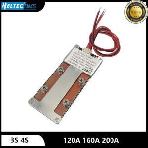 Heltec 새로운 12V BMS 3S 4S 100A LipoLifepo4 배터리 보호 보드 에너지 저장자동차 시작