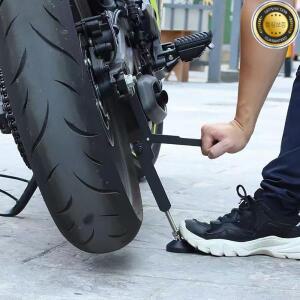 오토바이 노동 절약 휠 스탠드 범용 리프터 사이드 지지대 스윙 암 리프트 프레임 대부분의