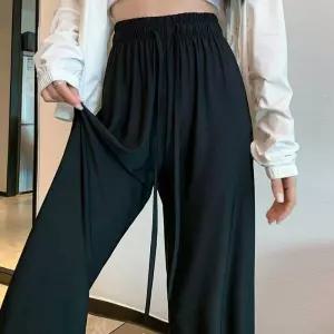 찰랑 허리밴딩 여름 긴바지 아이스 쿨원단