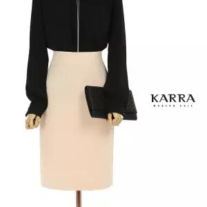 KARRA (77까지)베이직뒷슬릿H라인스커트_KB1FSK030A