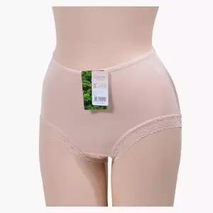복부를 감싸주는 누디 레이스 여성 맥시팬티 부드러운감촉의 신축성좋은팬티 비치지않는속옷 감촉이좋은