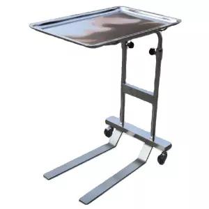 수술실 메이요 선반 드레싱카 트롤리 위생적인 하얀색