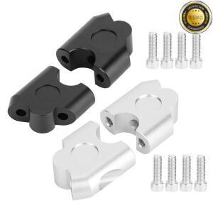 범용 오토바이 핸들 라이저 클램프 백 무브 마운트 어댑터 22mm