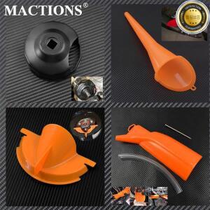 오토바이 오일 깔때기 커버 기본 케이스 채우기 필터 캡 렌치 키트 할리 스포츠카 883 1200 XL XR 투어링