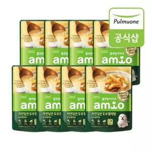 [하프클럽/아미오]풀무원아미오 강아지 자연담은 두부황태탕(80g) x 8개