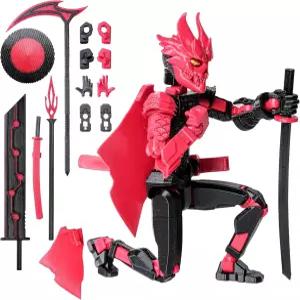 (조립 완료 더미 20 액션 피규어 8.1인치 강력한 자기 액세서리 10 in 1 3D 프린팅 로봇 멀티 조인트