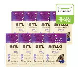[하프클럽/아미오]풀무원아미오 강아지 헬씨믹스 트릿 눈&눈물(100g) x 8개