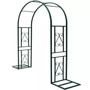 아치형 장미 울타리 나무 정원 가든 넝쿨 지지대 포도 지주대 대문 화단