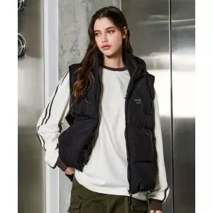 지프 JEEP 아이코닉 마이크로볼 푸퍼 패딩 베스트 JQ5JPU692BK 361596