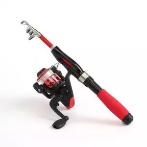 입문용낚시꾼 루어 릴 낚싯대세트 인조미끼 민물 바다 (14332310A)