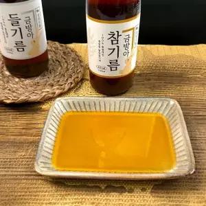 저온압착 진-한 들기름 350ml x1병